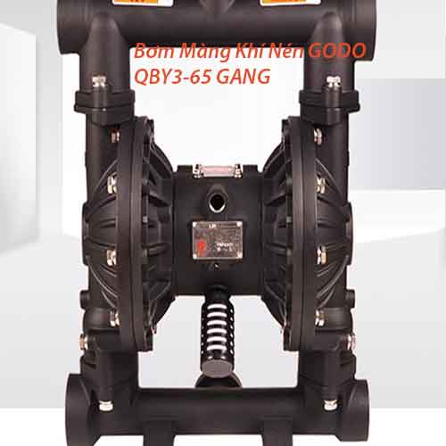 Bơm Màng Khí Nén GODO QBY3-65 GANG