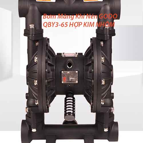 Bơm Màng Khí Nén GODO QBY3-65 HỢP KIM NHÔM