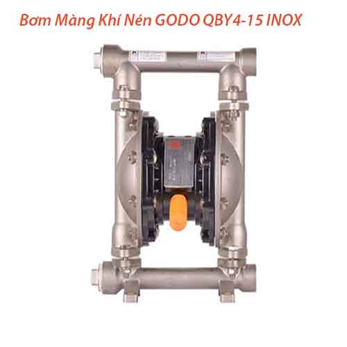 Bơm Màng Khí Nén GODO QBY4-15 INOX