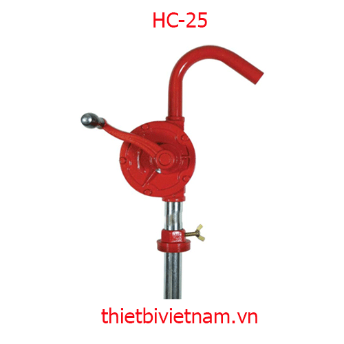 Bơm quay tay dầu nhớt bằng sắt cao cấp hãng CASH JING HC-25