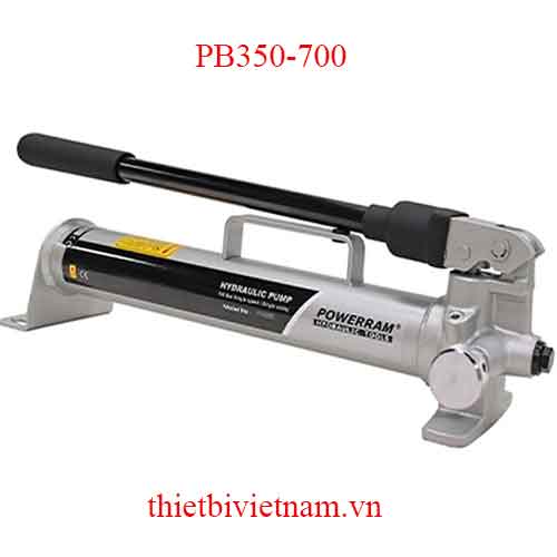 Bơm thủy lực 700 bar, dung tích 250-640cc Powerram PB350-700