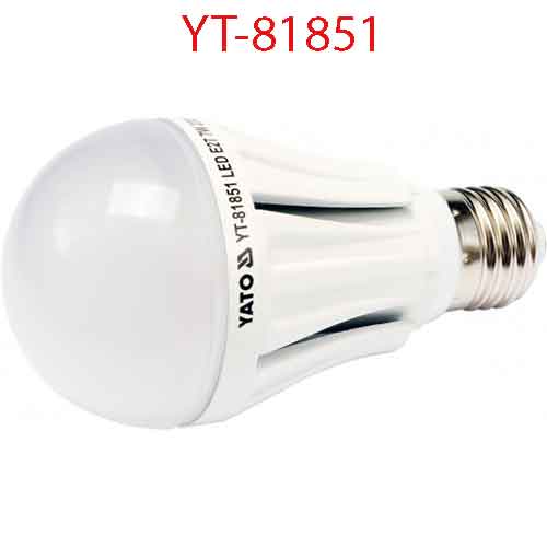 Bóng LED A60 E27 230V 7W 590LM WW YATO YT-81851