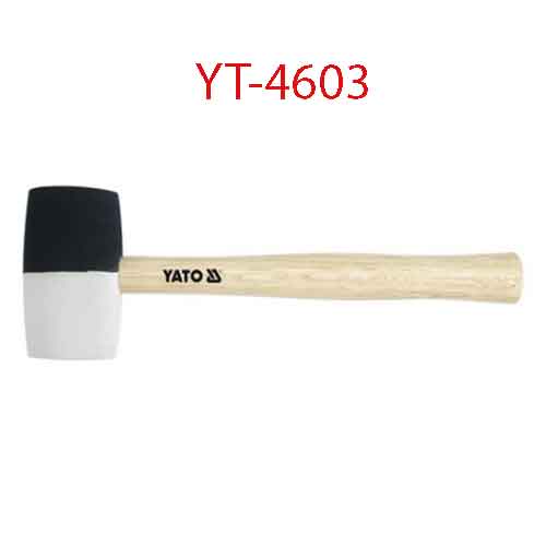 Búa cao su đen trăng cán go 580g YATO YT-4603