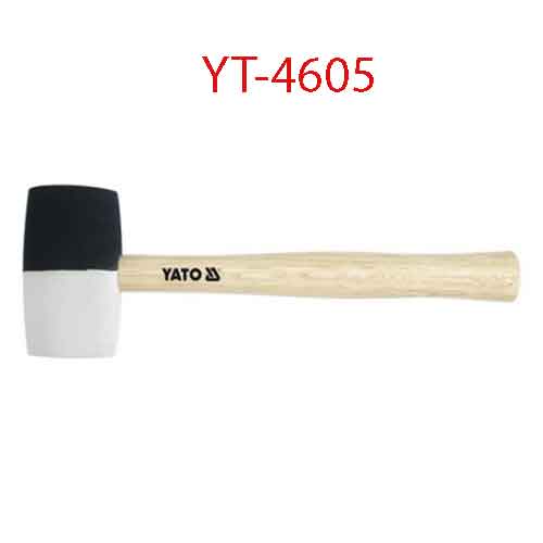 Búa cao su đen trăng cán go 980g YATO YT-4605
