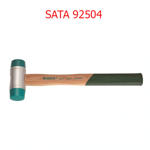Búa đầu nhựa cán gỗ 454g SATA 92504