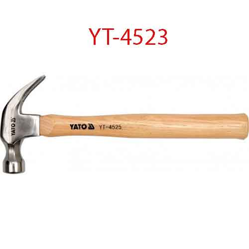 Búa nhổ đinh cán gỗ 225g YATO YT-4523