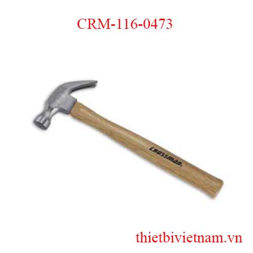 Búa nhổ đinh cán gỗ kích thước 20Oz Crossman CRM-116-0473