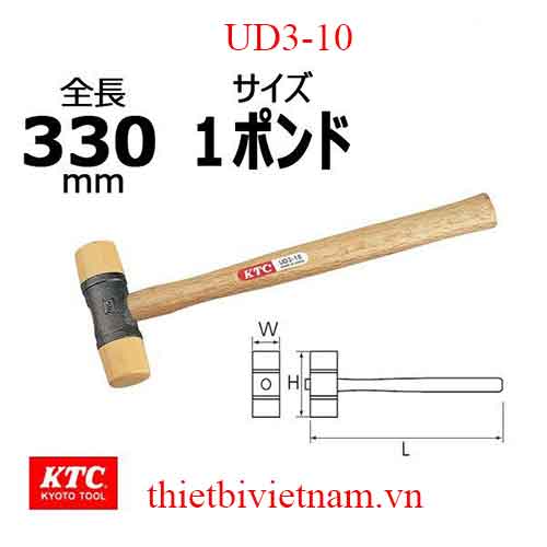 Búa nhựa hãng KTC UD3-10
