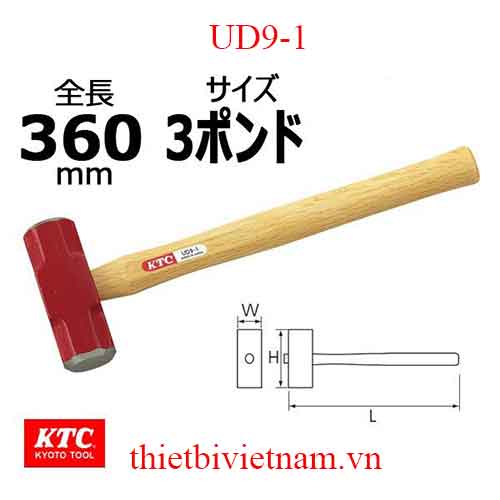 Búa tạ nhỏ hãng KTC UD9-1