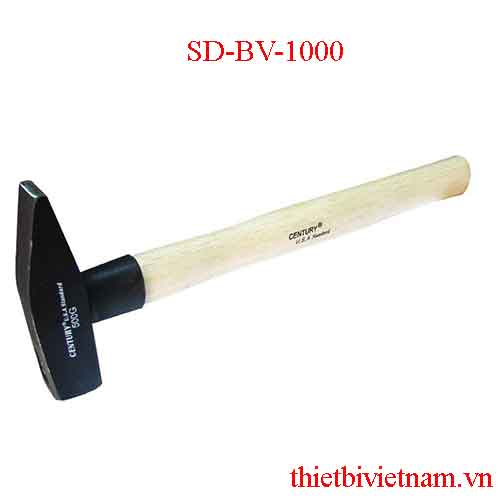 Búa vuông cán gỗ 1000 gr CENTURY SD-BV-1000