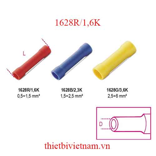 CABLE CONNECTORS 100PCS BETA MODEL 1628R/1,6K