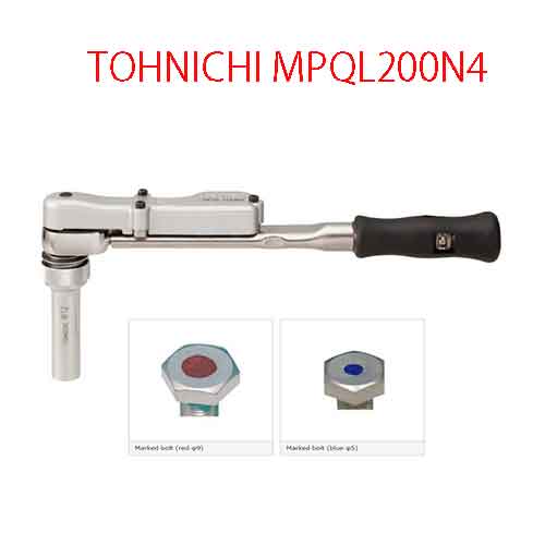 CẦN SIẾT LỰC ĐÁNH DẤU ĐẦU BU LÔNG TOHNICHI MPQL200N4