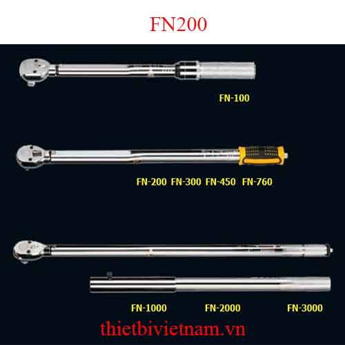 Cần Xiết Lực Có Thang Đo 40-200N.m Model FN200 