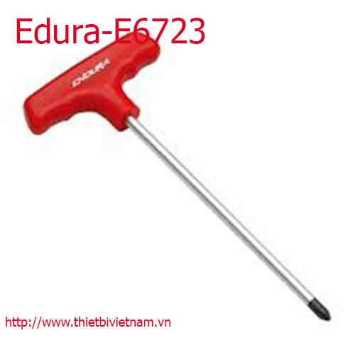 Cần xiết vít pake chữ T cán nhựa 8x50mm  Edura-E6723