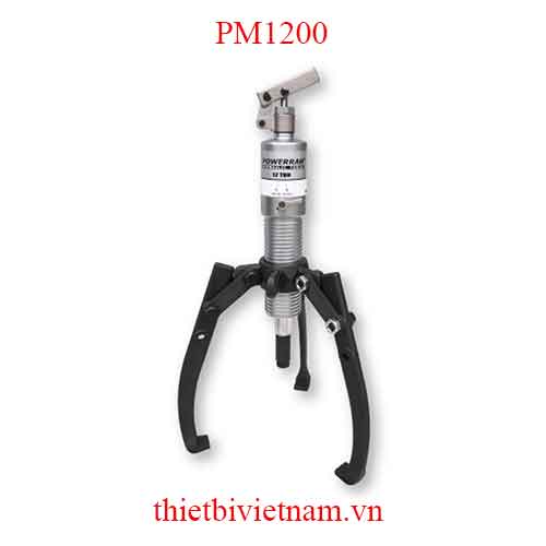 Cảo thủy lực 12 tấn, độ mở max 375mm, hành trình 85mm hãng Powerram PM1200