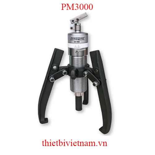 Cảo thủy lực 30 tấn , độ mở lớn nhất 550mm, hành trình 110mm hãng Powerram PM3000