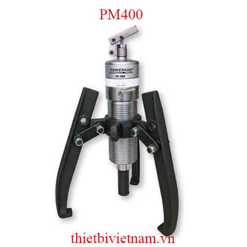 Cảo thủy lực 4 tấn, độ mở lớn nhất 255mm, hành trình 60mm hãng Powerram PM400