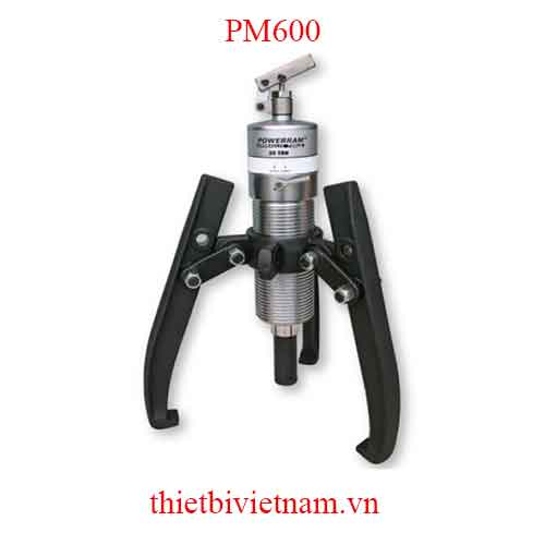 Cảo thủy lực 6 tấn, độ mở lớn nhất 330mm, hành trình 70mm hãng Powerram PM600