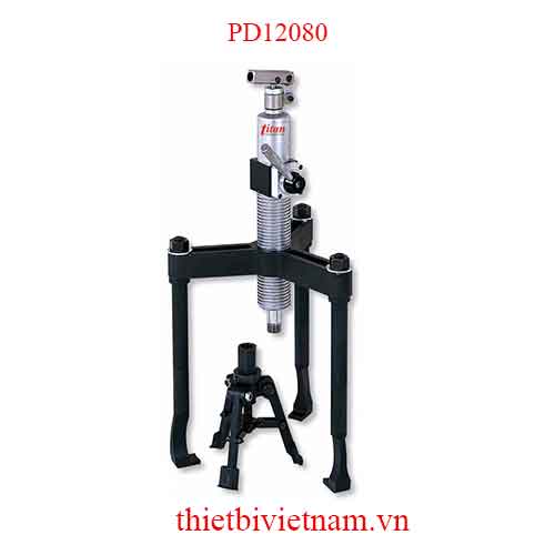 Cảo thủy lực đa năng 3 trong 1, vừa đẩy vừa kéo, bơm tích hợp hãng Powerram PD12080