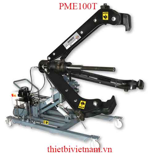 Cảo thủy lực di động 100 tấn, tự định tâm, độ với 952-1220mm Powerram PME100T
