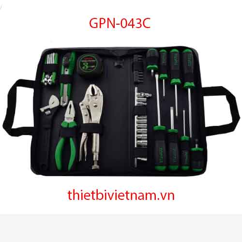 CẶP DỤNG CỤ 43 MÓN HÃNG TOPTUL GPN-043C