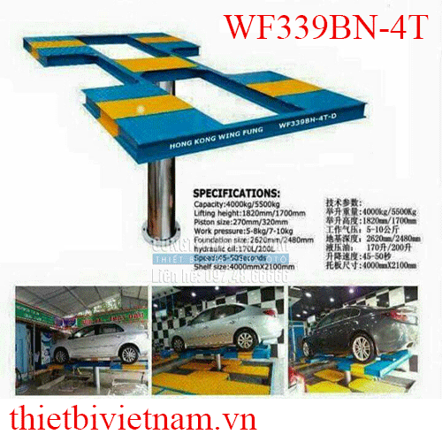 CẦU 1 TRỤ HÃNG WING FUNG WF339BN-4T