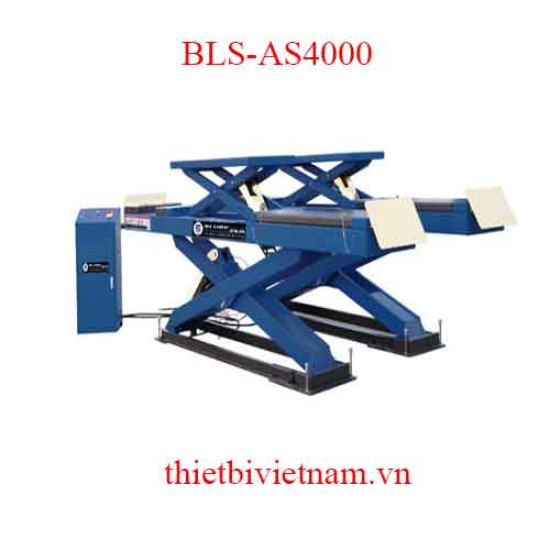 Cầu cắt kéo 2 tầng cho kiểm tra góc đặt bánh xe hãng Bluresea BLS-AS4000