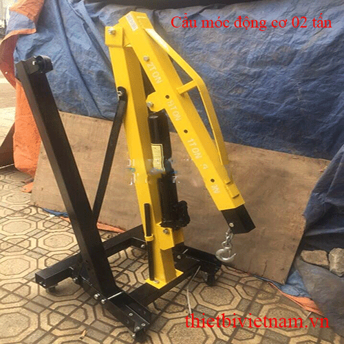 Cẩu móc động cơ 02 tấn