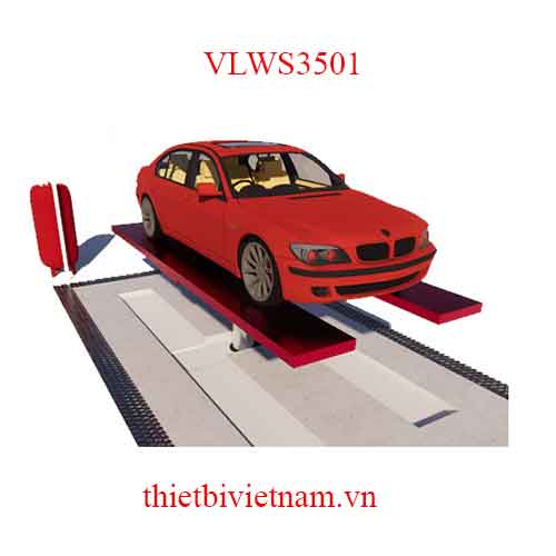 Cầu nâng 1 trụ âm nền chuyên rửa xe ô tô và xe tải nhẹ ( Benz rửa xe ô tô) VLWS3501