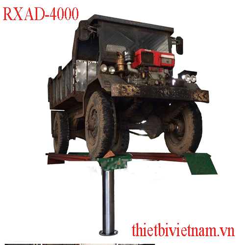 Cầu Nâng 1 Trụ Ấn Độ Rửa Xe Bàn Chữ H Lắp Nổi 4 Tấn Thibivina RXAD-4000 