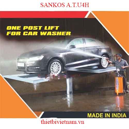 Cầu nâng 1 trụ Ấn Độ rửa xe ô tô SANKOS model A.T.U4H