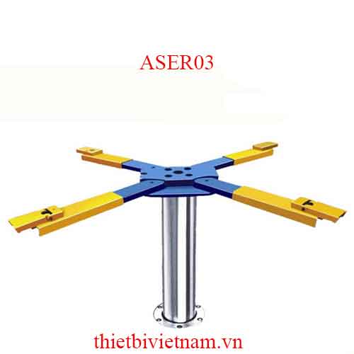 Cầu nâng 1 trụ chữ X ASER03
