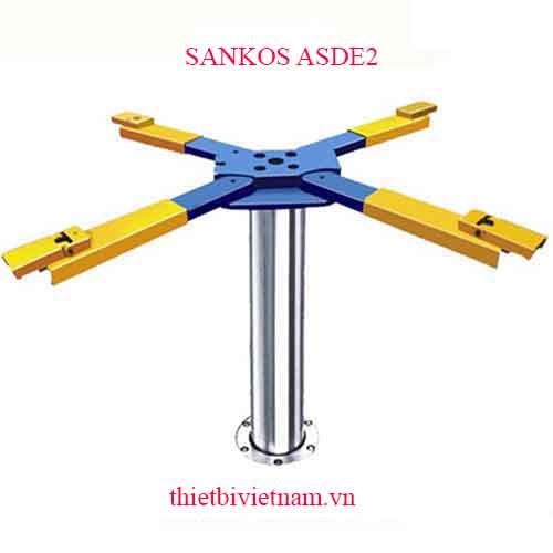 Cầu nâng 1 trụ chuyên rửa xe ô tô chữ X SANKOS ASDE2