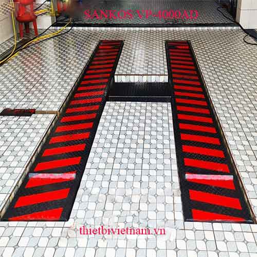 Cầu Nâng 1 Trụ Rửa Xe Ấn Độ SANKOS VP-4000AD