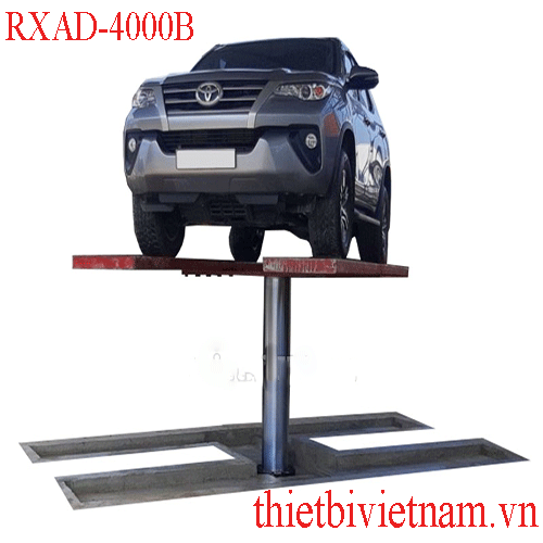 Cầu Nâng 1 Trụ Rửa Xe Ô Tô Ấn Độ Lắp Âm Nền Thibivina RXAD-4000B 4 Tấn