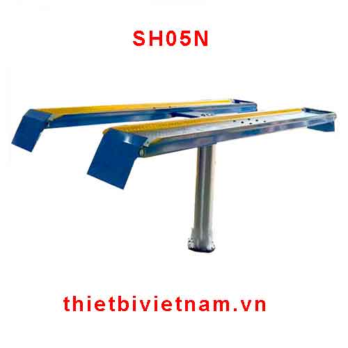 Cầu nâng 1 trụ rửa xe ô tô Ấn Độ SHARK lắp nổi SH05N