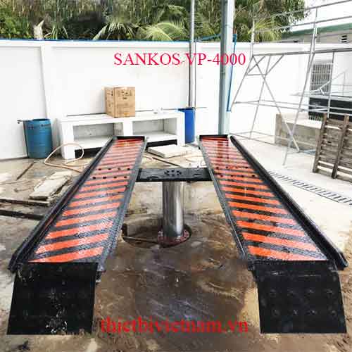 Cầu Nâng 1 Trụ Rửa Xe Ô Tô Nổi SANKOS VP-4000
