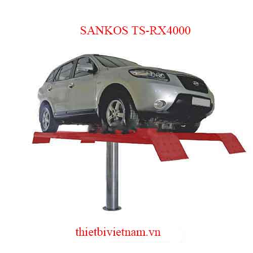 Cầu Nâng 1 Trụ Rửa Xe Ô Tô SANKOS TS-RX4000