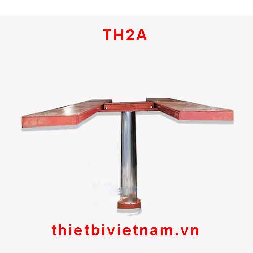 Cầu nâng 1 trụ rửa xe ô tô Việt Nam âm nền TH2A