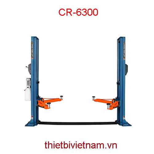 Cầu nâng 2 trụ giằng dưới (cáp dưới) hãng CHIEQ YONG CR-6300