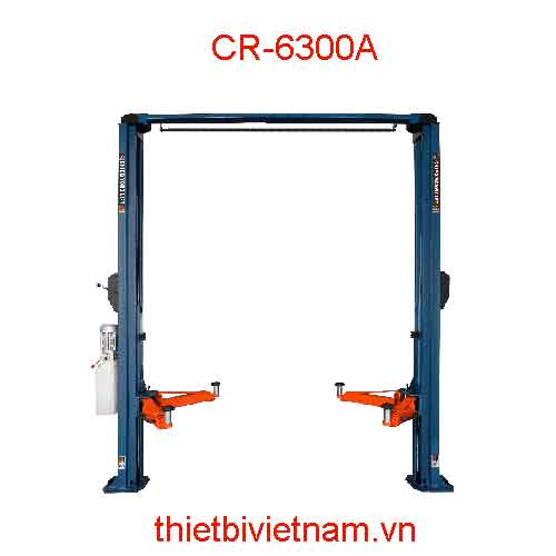 Cầu nâng 2 trụ giằng trên (cáp trên) hãng CHIEQ YONG CR-6300A