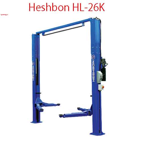 Cầu nâng 2 trụ kiểu cổng Heshbon HL-26K
