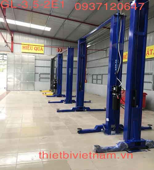 Cầu nâng 2 trụ kiểu cổng koisu GL 3.5-2E1
