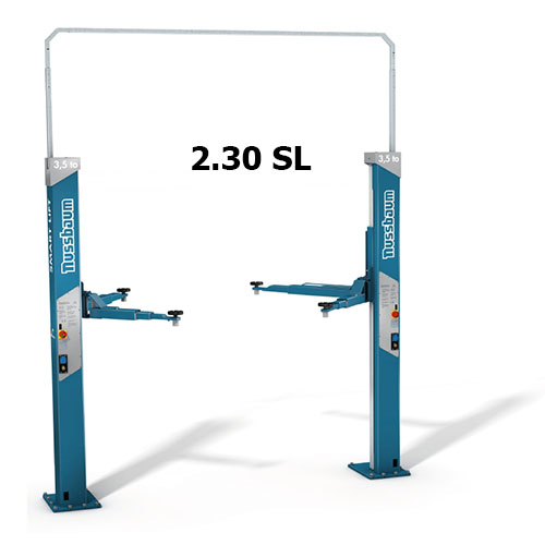 Cầu nâng 2 trụ kiểu vít me 3 tấn kiểu Smart Lift 2.30 SL