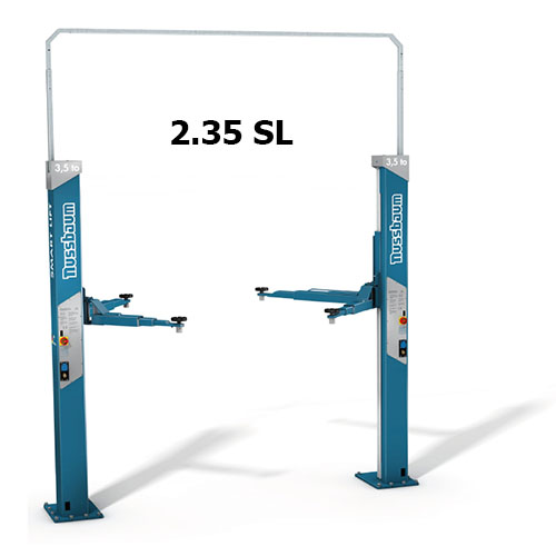 Cầu nâng 2 trụ kiểu vít me 3,5 tấn kiểu Smart Lift 2.35 SL