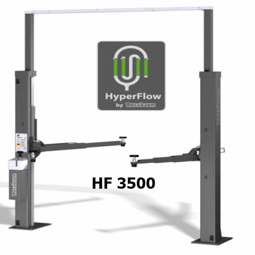 Cầu nâng 2 trụ thủy lực có cổng 3,5 tấn kiểu Power lift HF 3500