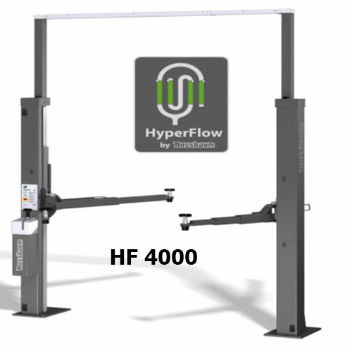 Cầu nâng 2 trụ thủy lực có cổng 4 tấn kiểu Power lift HF 4000