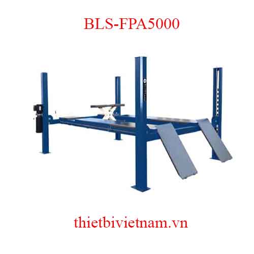 Cầu nâng 4 trụ bao gồm kích phụ hãng Bluresea BLS-FPA5000
