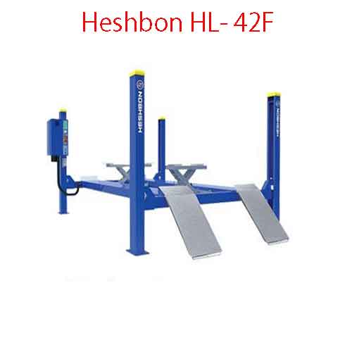 Cầu nâng 4 trụ kiểm tra góc lái Heshbon HL- 42F