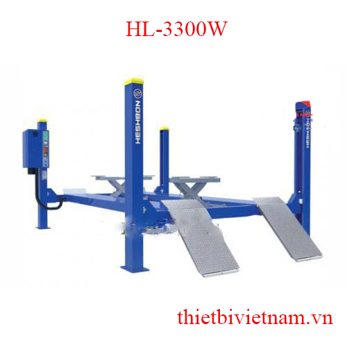 CẦU NÂNG 4 TRỤ KIỂM TRA GÓC LÁI HESHBON HL-3300W